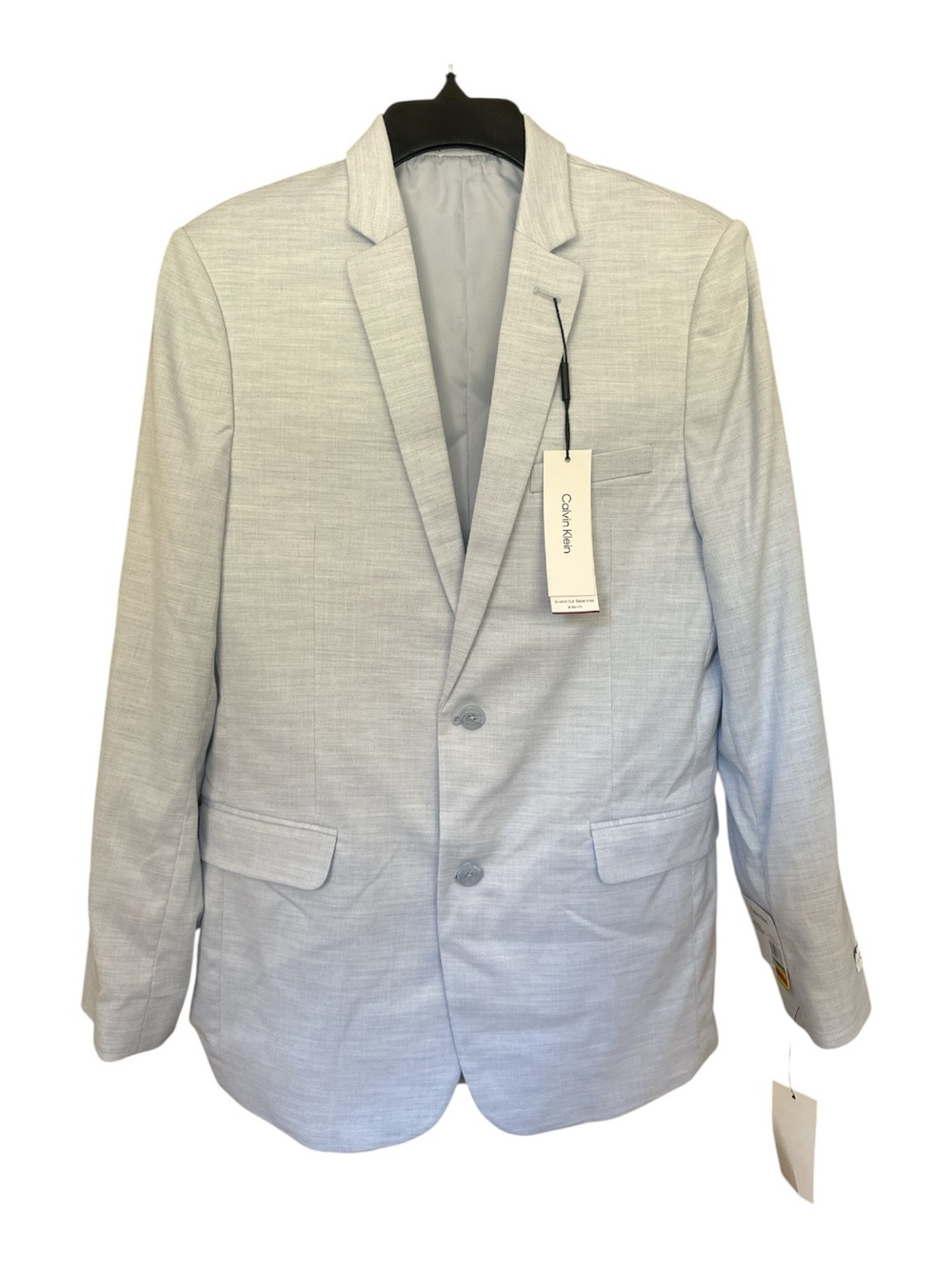 Calvin Klein Light Blue Slim Fit 16 Boys Suit Jacket